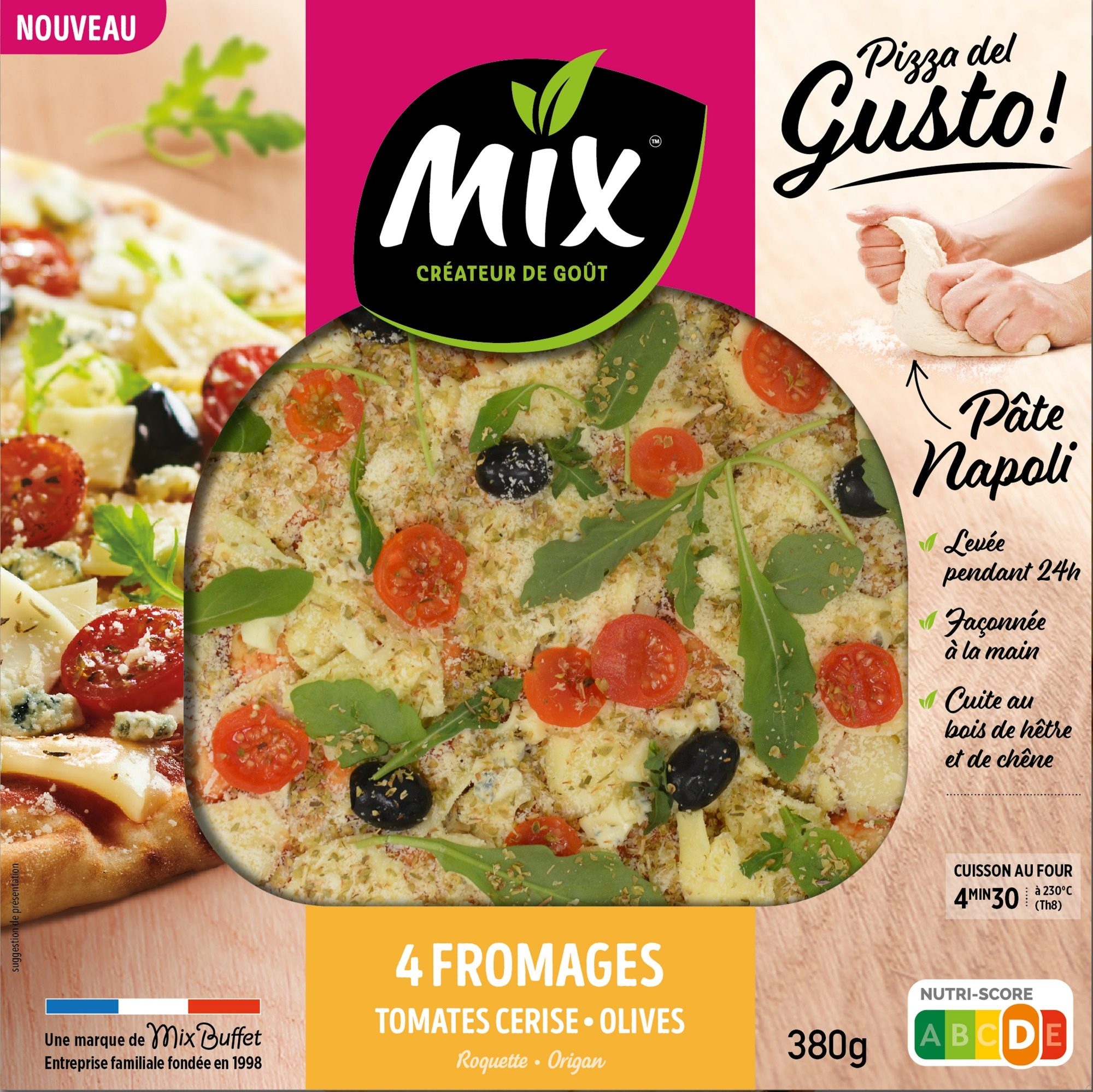 Pizza del Gusto ! 4 Fromages